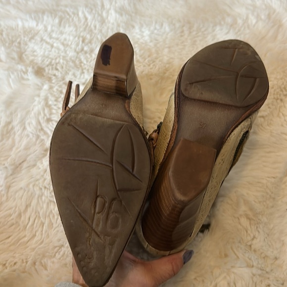 A.S.98 Airstep Strappy Buckle Pointed Toe Western Booties - Picture 8 of 10